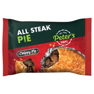 Peter's All Steak Chippy Pie