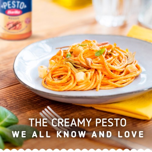 Barilla Pesto Rosso Pasta Sauce   200g