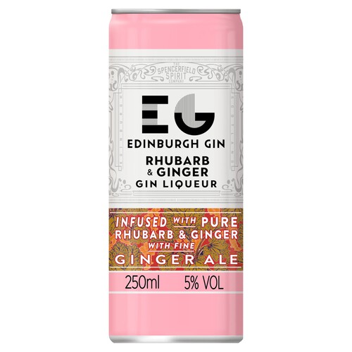 Edinburgh Gin Rhubarb & Ginger Gin Liqueur 