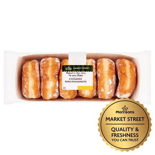 Market Street Sugared Ring Doughnuts