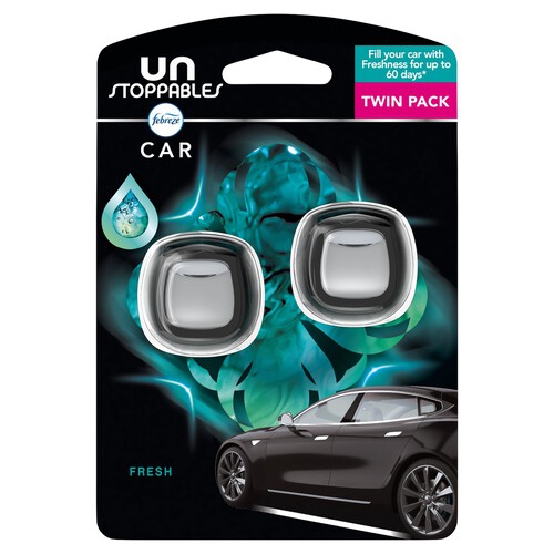 Febreze Unstoppables Car Air Freshener Fresh