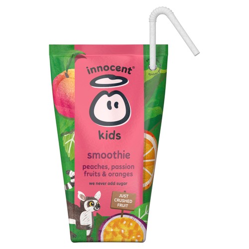 Innocent Kids Smoothies Peaches, Passion Fruits & Oranges