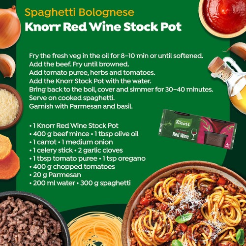 Knorr Red Wine Stock Pot 4 Pack