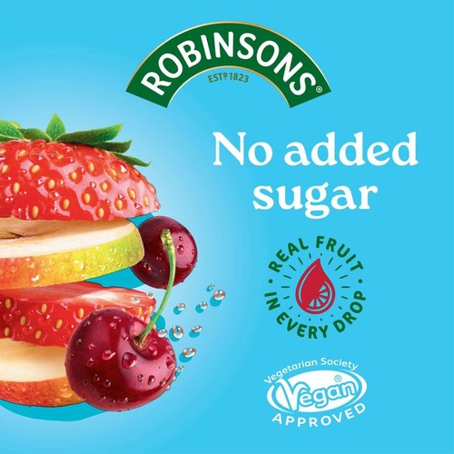 Robinsons Summer Fruits No Added Sugar Squash 1L