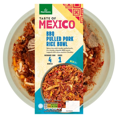 Morrisons Bbq Pulled Pork Burrito Bowl