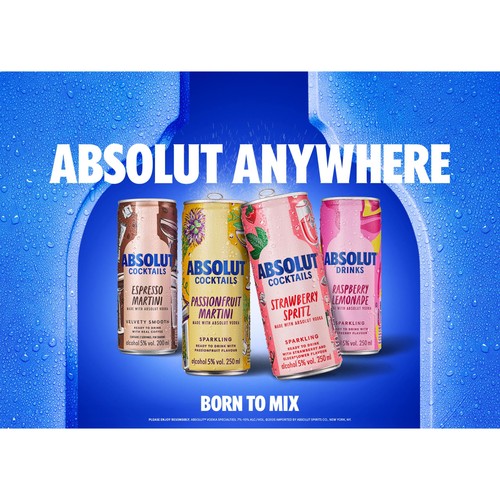 Absolut Vodka Espresso Martini 250ml