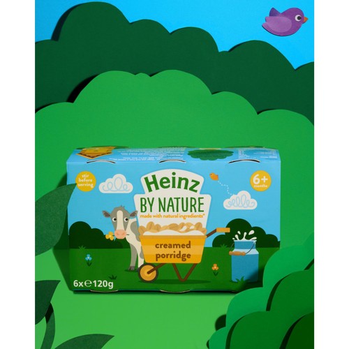 Heinz Creamed Porridge 4-36 Months
