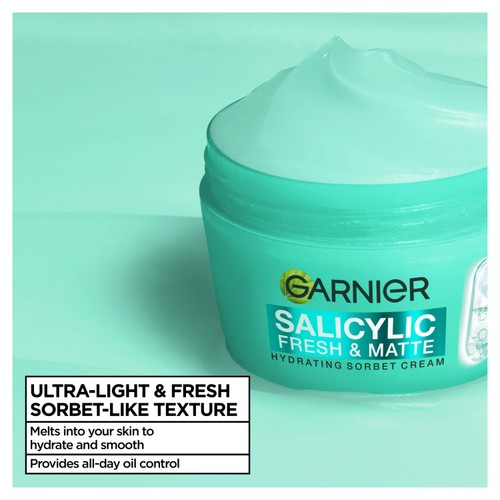 Garnier Salycilic Fresh & Pure Sorbet Cream 85Ml