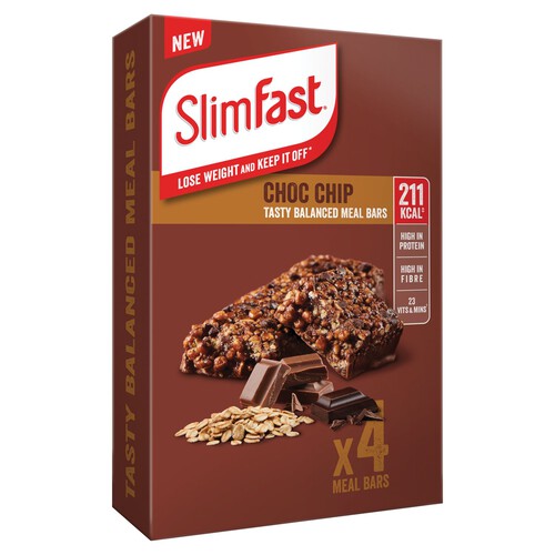 Slimfast Meal Replacement Choc Chip Bar