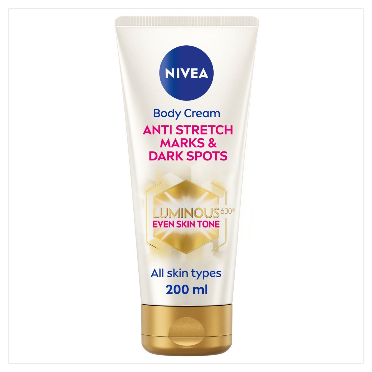 NIVEA Luminous 630 Anti Stretch Marks & Dark Spots Body Cream 200ml