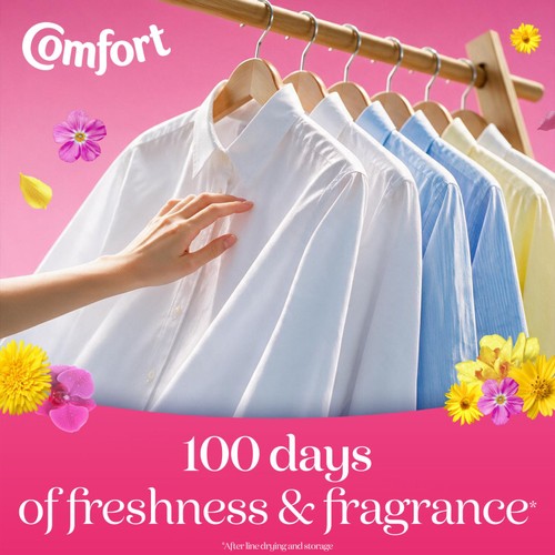 Comfort Fresh Fabric Conditioner Spring Blossom 31 Washes
