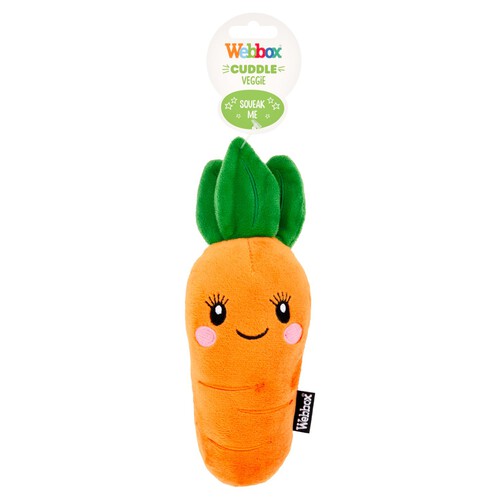 Webbox Cuddle Veg Dog Toy