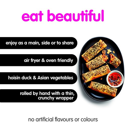 Itsu Hoisin Duck Jumbo Spring Rolls 4Pk 300G