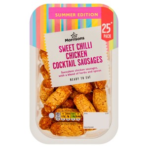 Morrisons Sweet Chilli Chicken Cocktail Sausages 205g