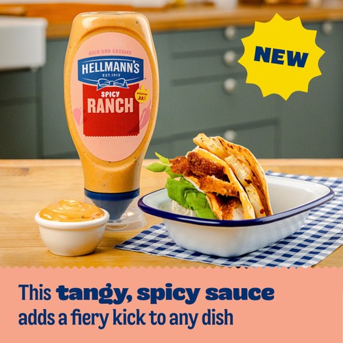 Hellmann'S Spicy Ranch Mayonnaise 430ml