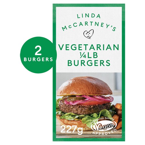 Linda McCartney's Vegetarian Quarter Pounder