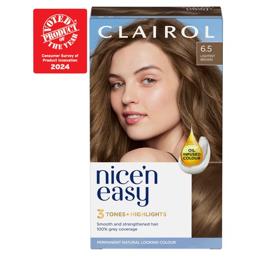 Nice 'N Easy Permanent Colour 6N Natural Lighter Brown (115) Hair Dye