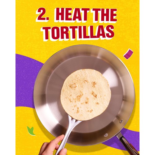 Old El Paso Mexican Street Vibes Smoky & Sweet Barbacoa Soft Taco Kit 255g