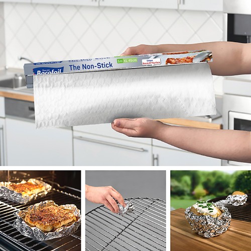 Bacofoil Extra Wide Non-Stick Foil 5m