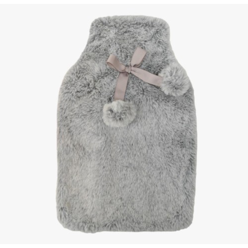 Nutmeg Home Faux Fur Hot Water Bottle