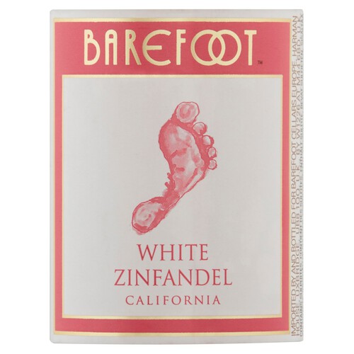 Barefoot White Zinfandel Rose Wine