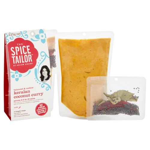 The Spice Tailor Keralan Coconut Indian Curry Sauce Meal Kit 225g