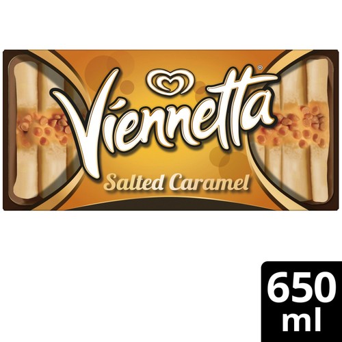 Viennetta Salted Caramel Ice Cream Dessert 