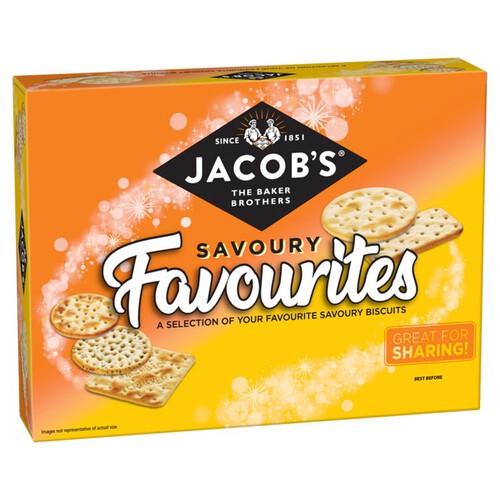 Jacob's Savoury Favourites Crackers Assortment