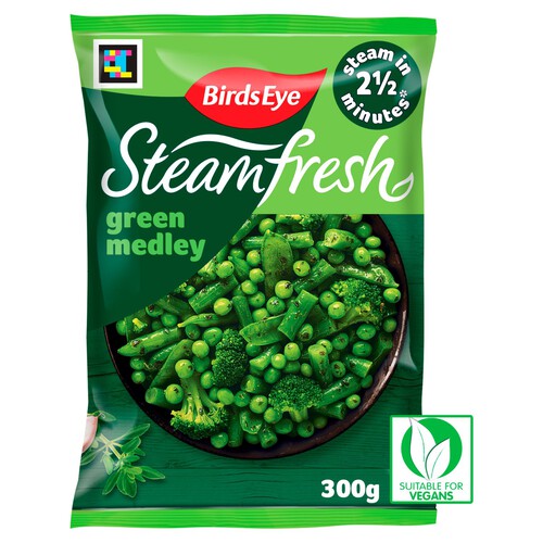 Birds Eye 2 Green Medley Steamfresh