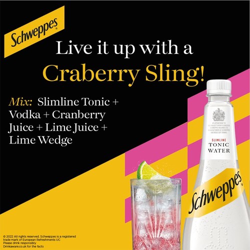 Schweppes Slimline Tonic Water 