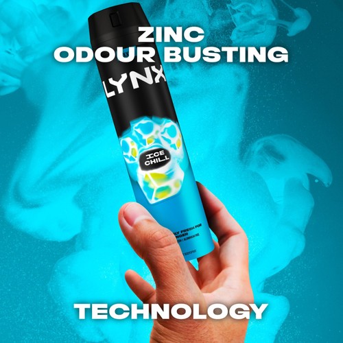 Lynx Ice Chill Body Spray For Men 250ml