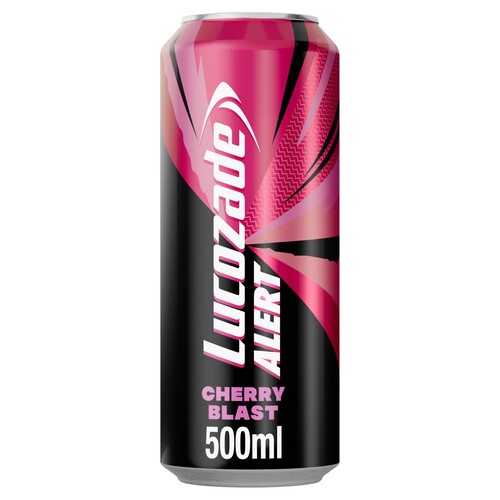 Lucozade Alert Cherry Blast Energy Drink 