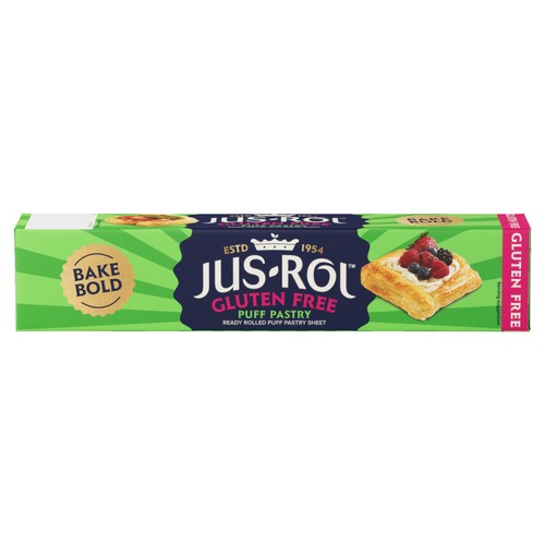 Jus-Rol Gluten Free Puff Pastry Ready Rolled Sheet