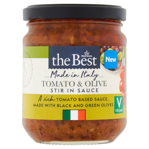 Morrisons the best tomato olive stir in