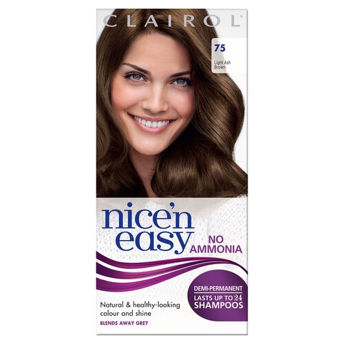 Nice N Easy No Ammonia Light Ash Brown 75