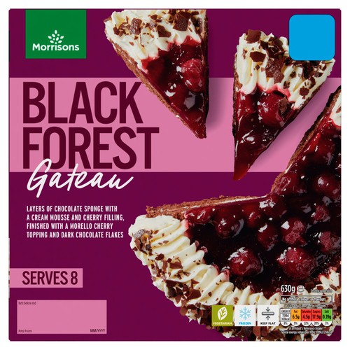 Morrisons Black Forest Gateau 630g