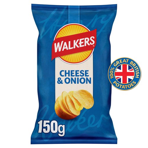 Walkers Cheese & Onion Sharing Crisps