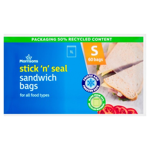 Morrisons easy seal sandwich bags