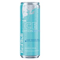 Red Bull Energy Drink Sugar Free Ice Edition Iced Vanilla Berry 355ml