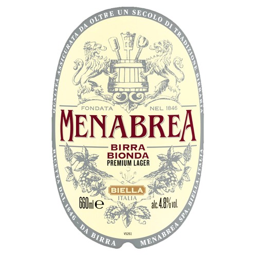 Menabrea Premium Lager