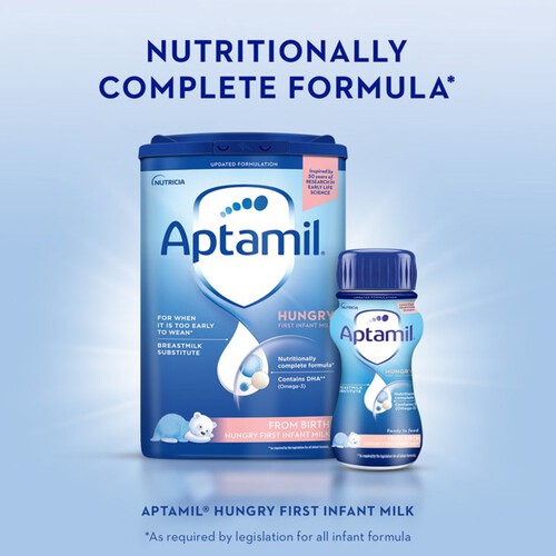 Aptamil Hungry First Infant Baby Milk Formula Powder from Birth