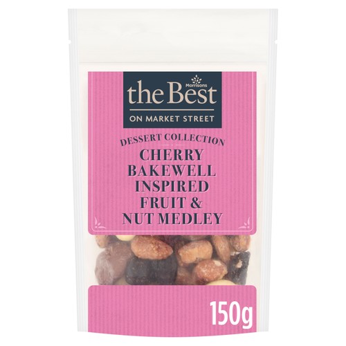 Morrisons The Best Limited Edition Cherry Bakewell Fruit & Nut 150G