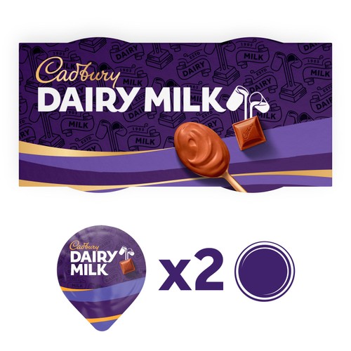 Cadbury Dairy Milk Pots of Joy Chocolate Dessert 2x60g