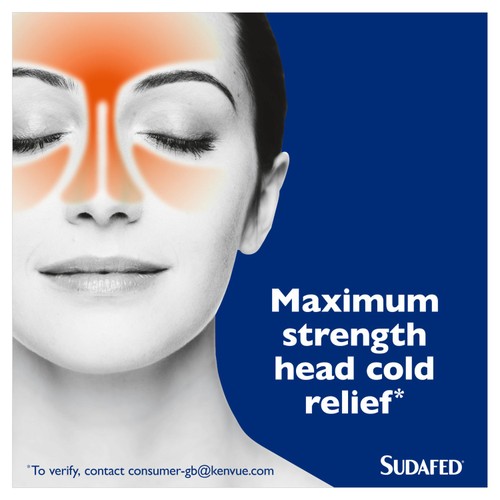 Sudafed Headcold Max Strength