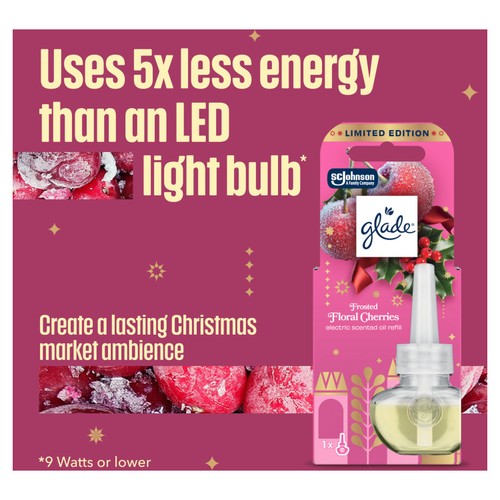 Glade Plug In Electric Refill Floral Cherries