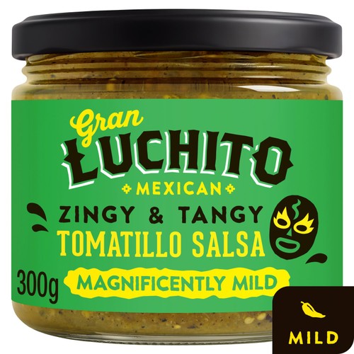 Gran Luchito mexican zingy tangy tomatillo salsa