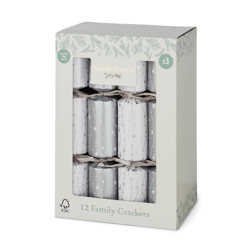 Morrisons Silver Star Family Crackers 12 Pack