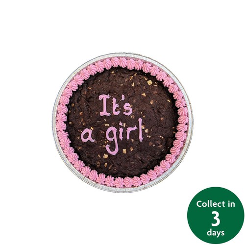 Morrisons The Best Triple Chocolate Giant Cookie It's a girl