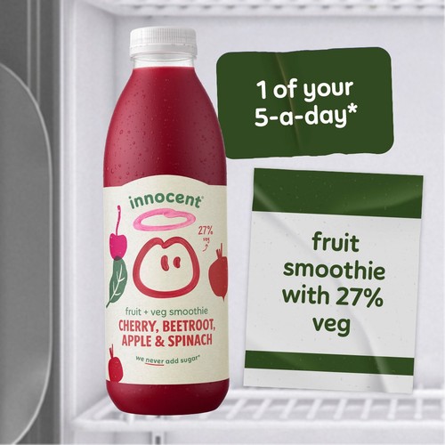 Innocent Cherry, Beetroot, Apple & Spinach Smoothie 750ml