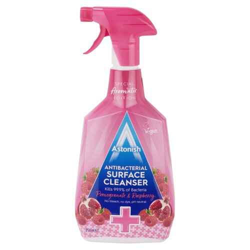 Astonish Antibacterial Surface Cleaner Pomegranate & Raspberry 